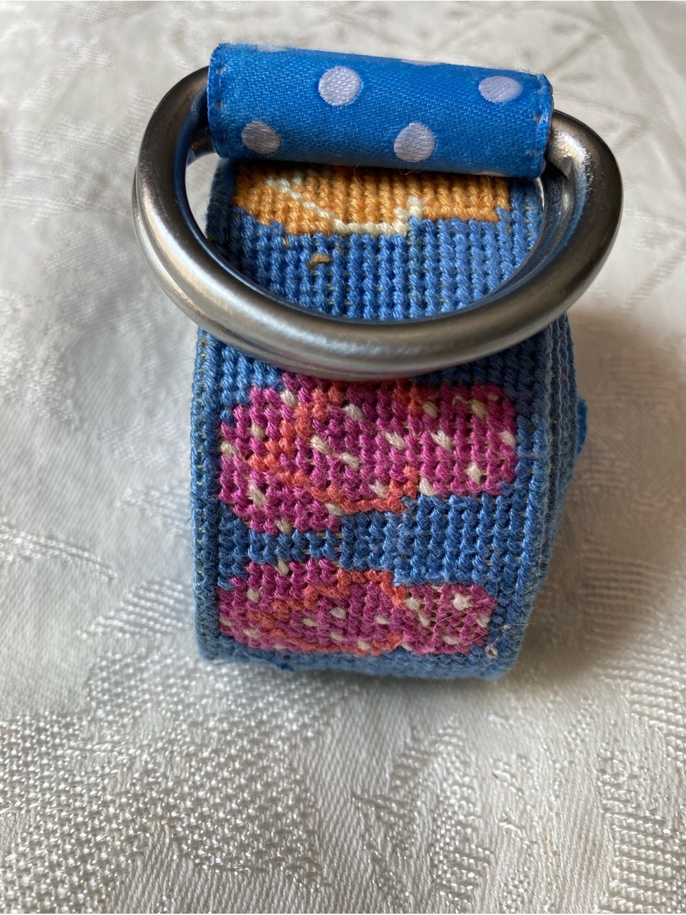 Boho Embroidered Multi-Colored Flip Flops Belt